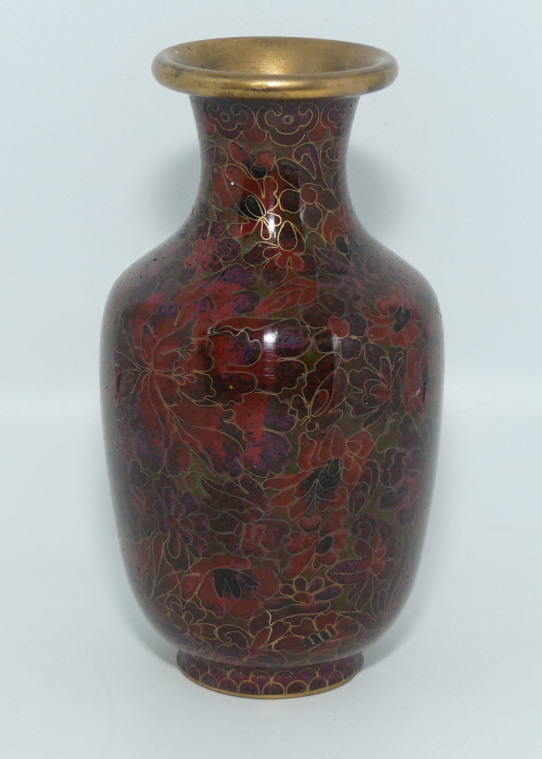 mid-century-cloisonne-vase-small-iron-red