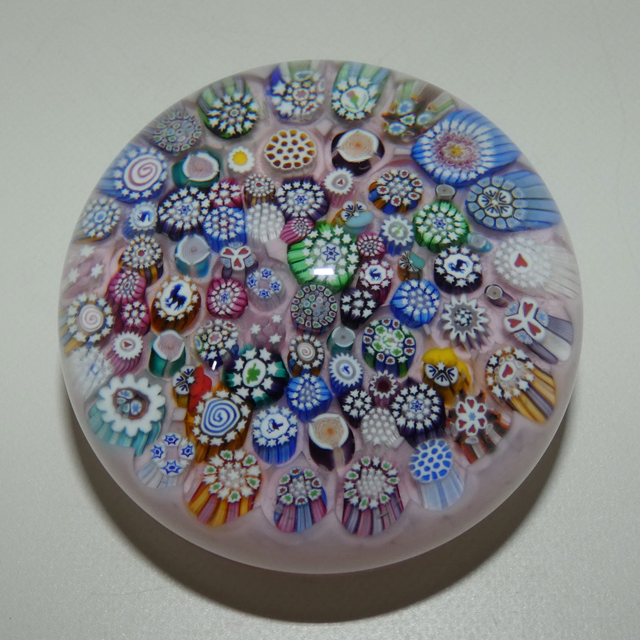 john-deacons-scotland-complex-closepack-millefiori-large-paperweight-pink
