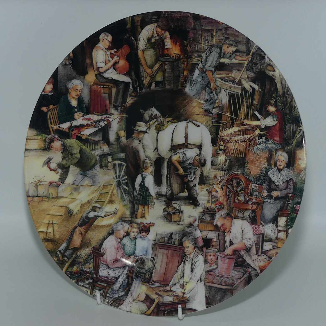 Royal Doulton In Celebration of Old Country Crafts | Susan Neale | Bradex 26 R62 35.13 plate 