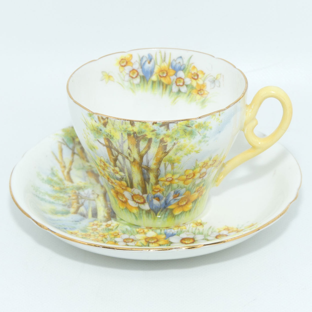 shelley-cambridge-shape-daffodil-time-coffee-duo