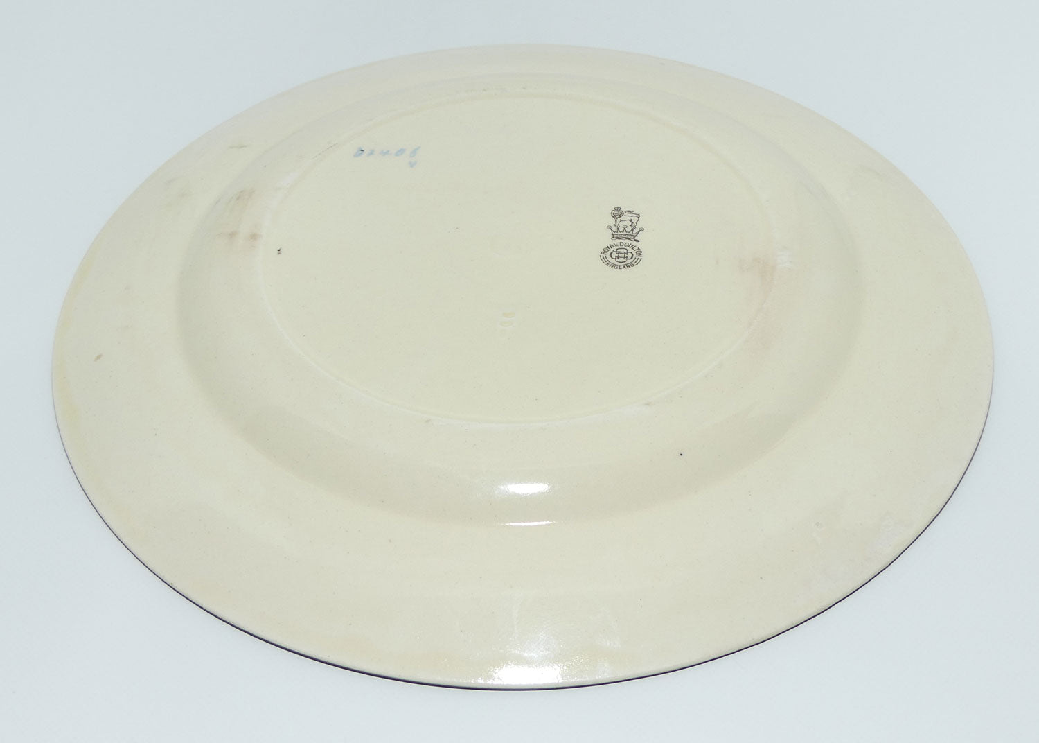 Royal Doulton Early Motoring plate D2406 Scene 2: Deaf