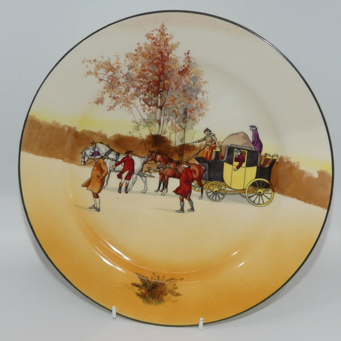 Royal Doulton Coaching Days large round 26cm plate #2