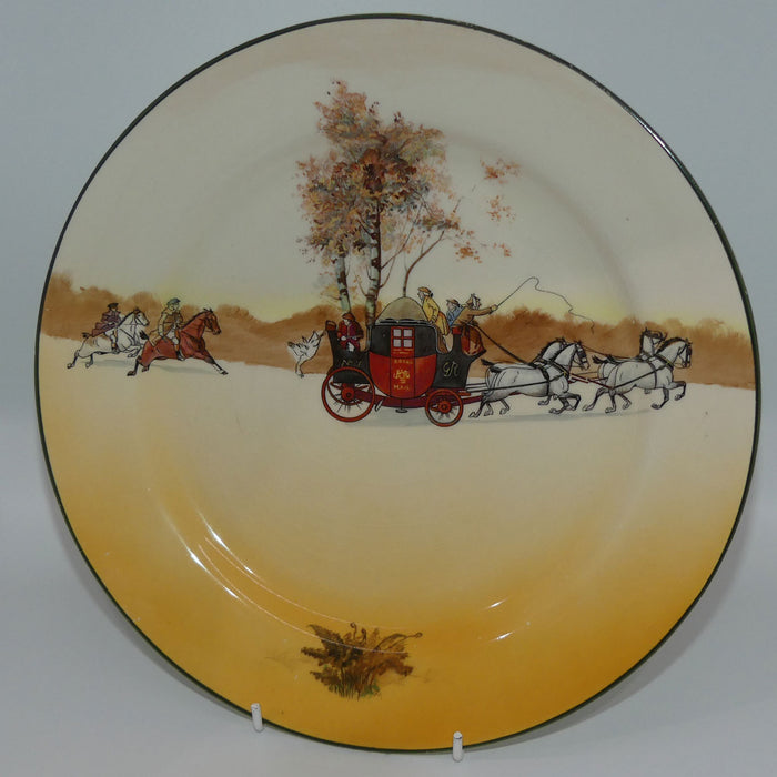 Royal Doulton Coaching Days large round 26cm plate #4