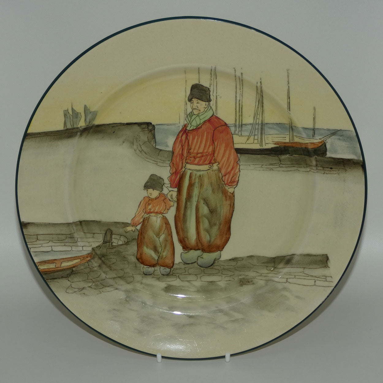 royal-doulton-dutch-c-plate-d3388