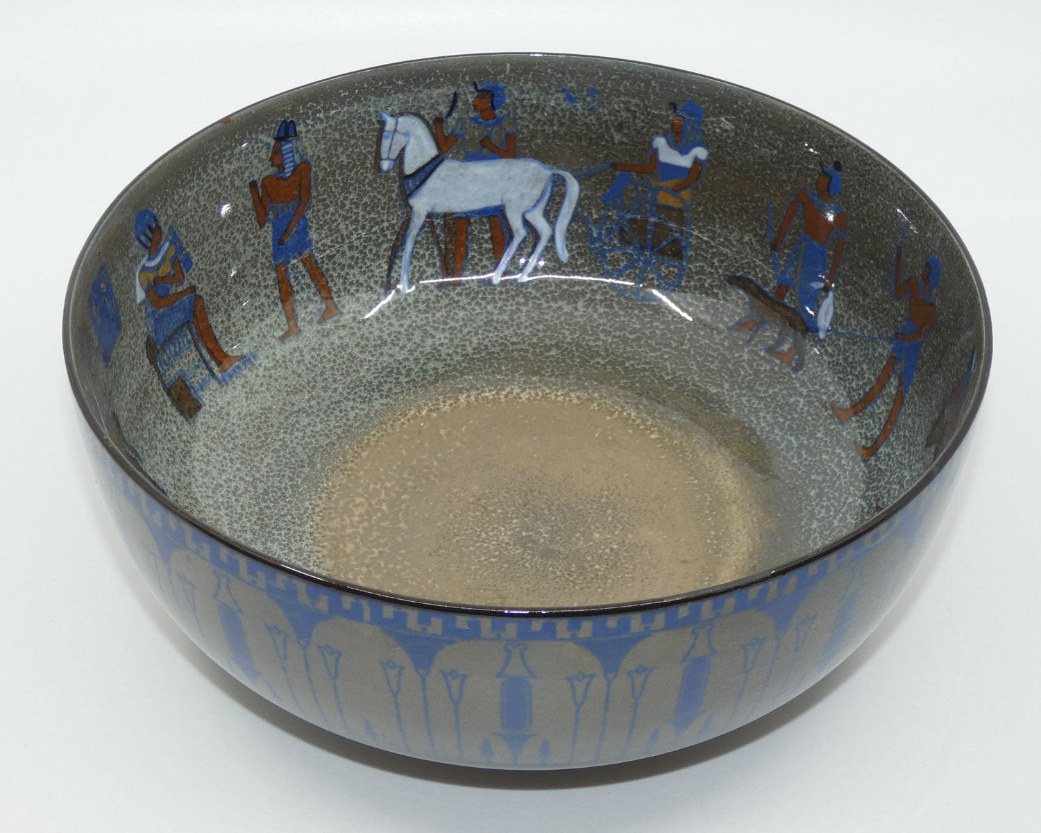 royal-doulton-egyptian-a-pottery-round-fruit-bowl-d4263-titanian