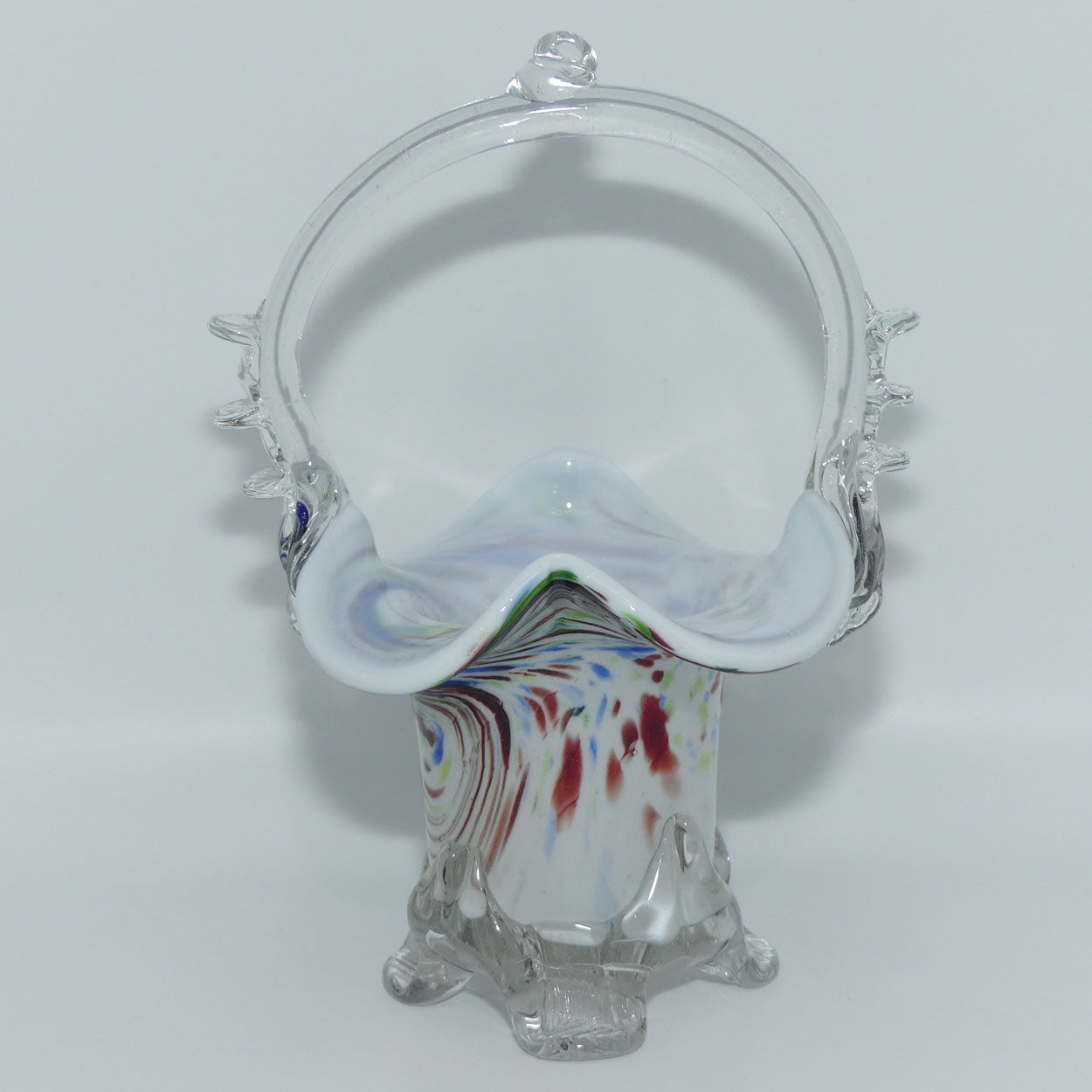 End of Day Art Glass basket