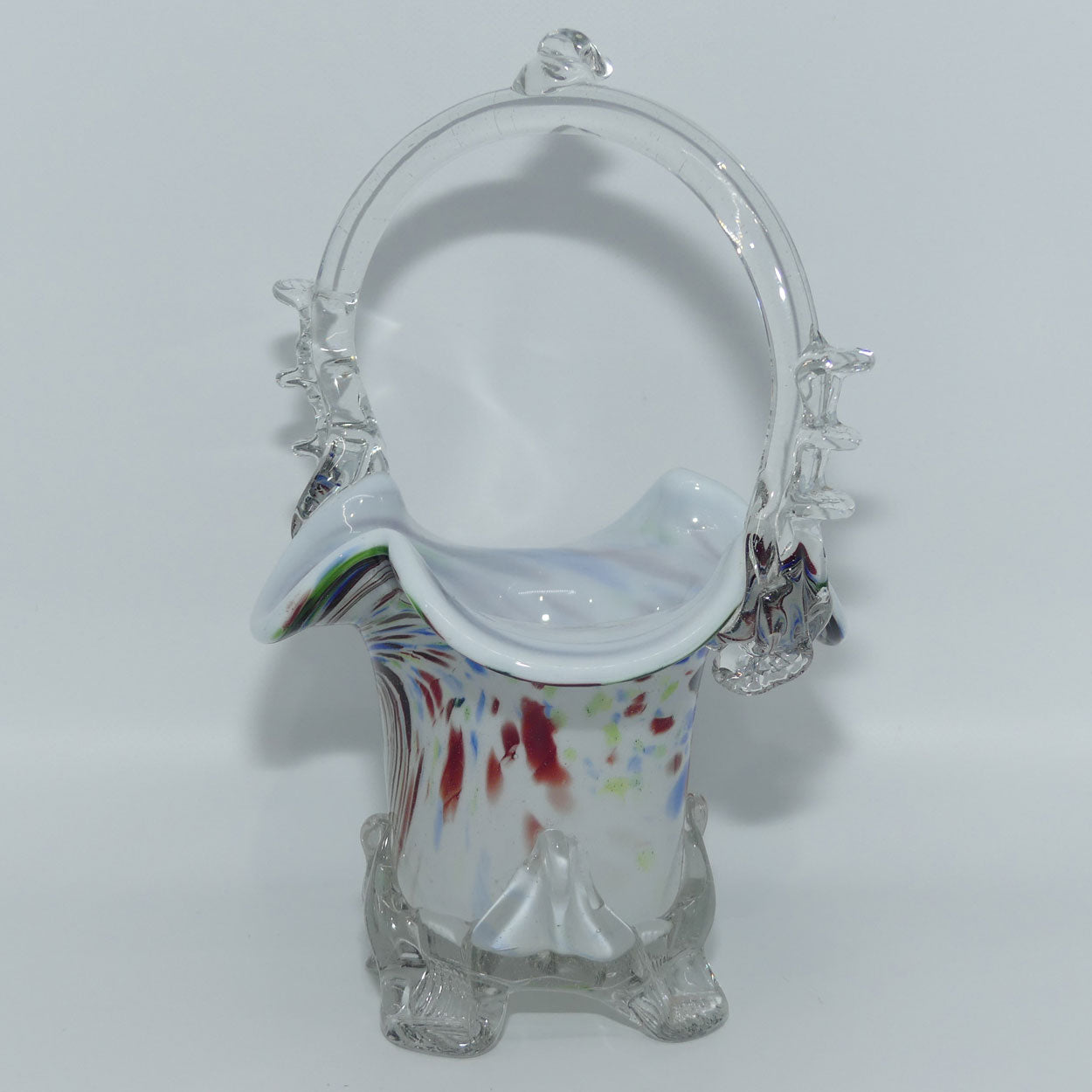 End of Day Art Glass basket