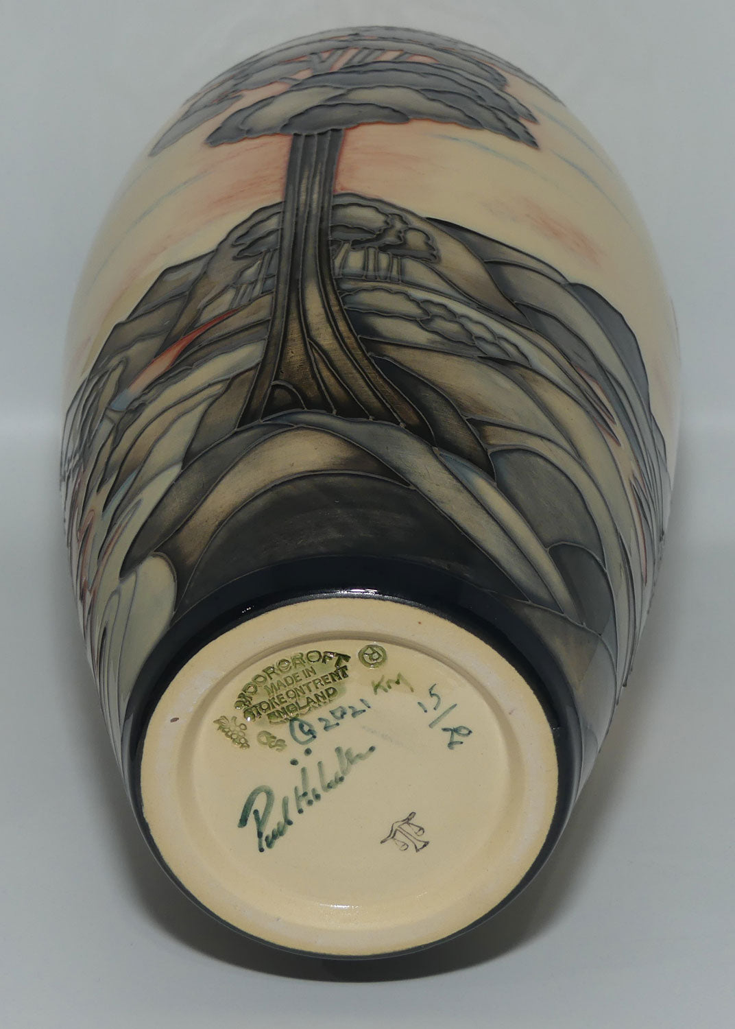 Moorcroft Pottery | Ephemeral River 101/12 vase | LE15/20