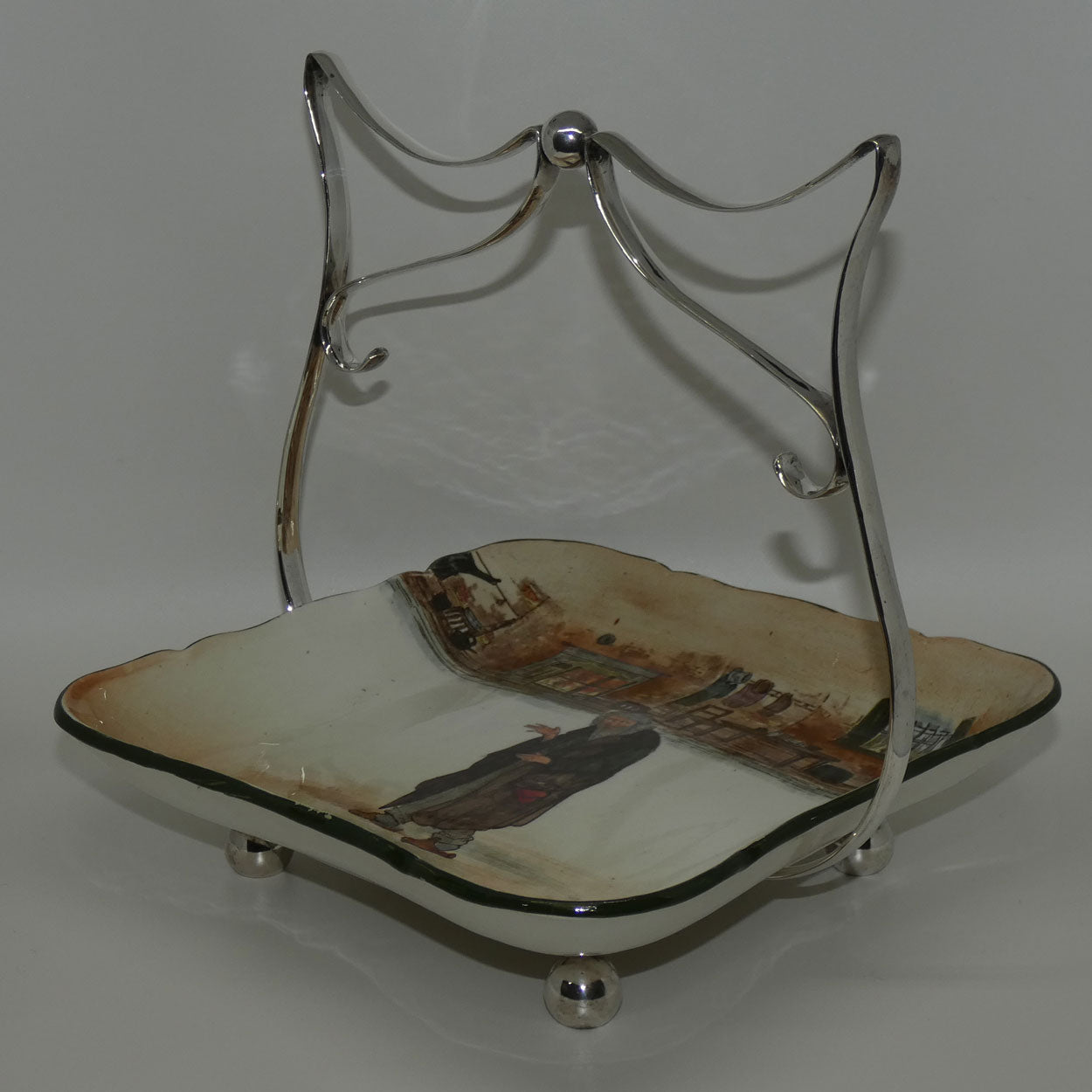 royal-doulton-dickens-fagin-tray-in-original-ep-handled-server