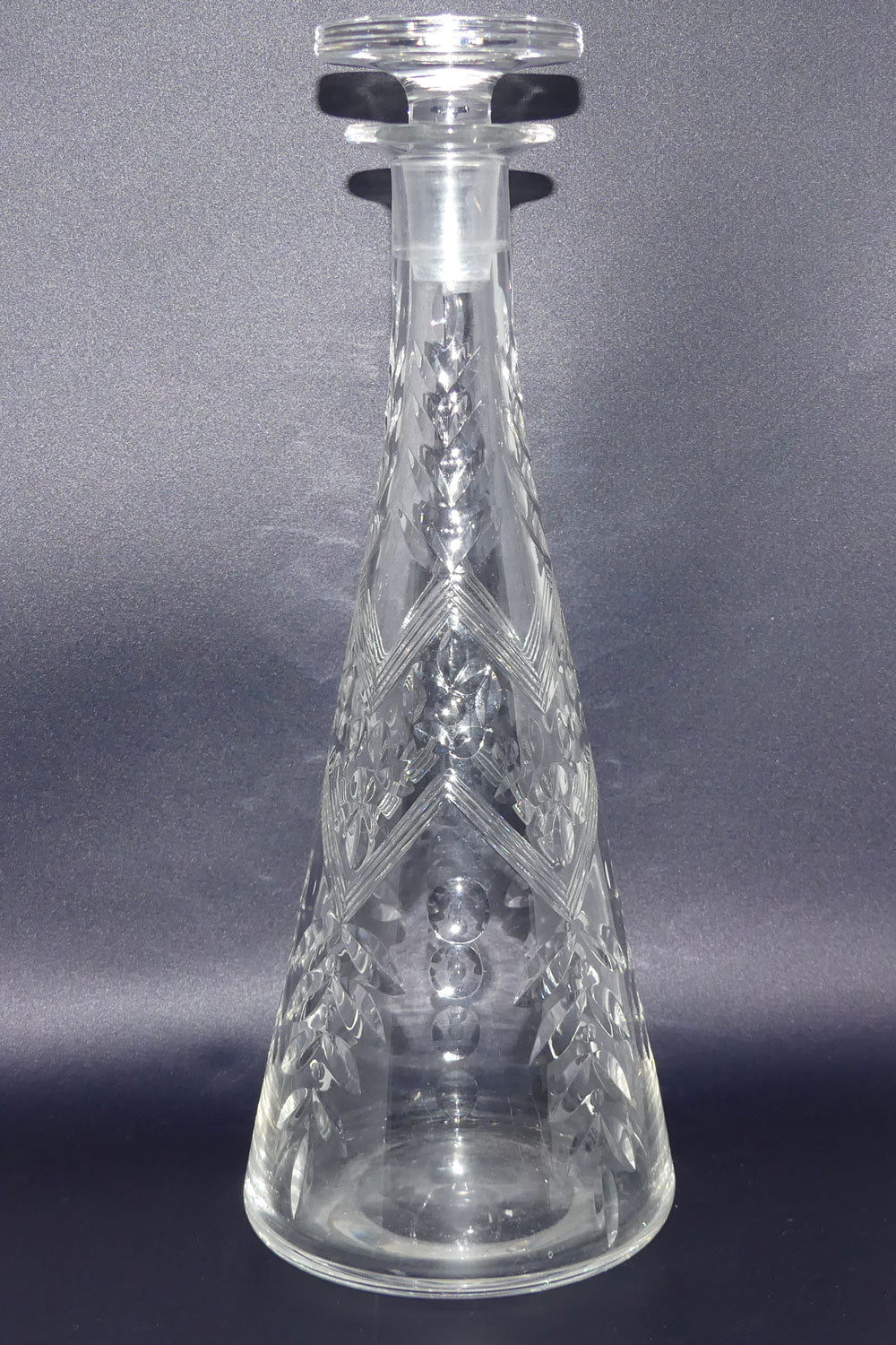 unusual-fancy-cut-tapering-crystal-decanter