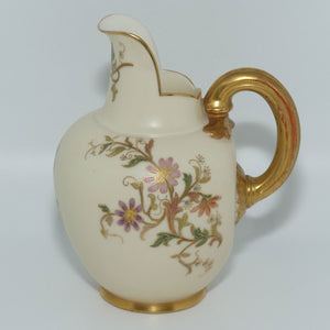 royal-worcester-blush-ivory-hand-painted-floral-small-flatback-jug