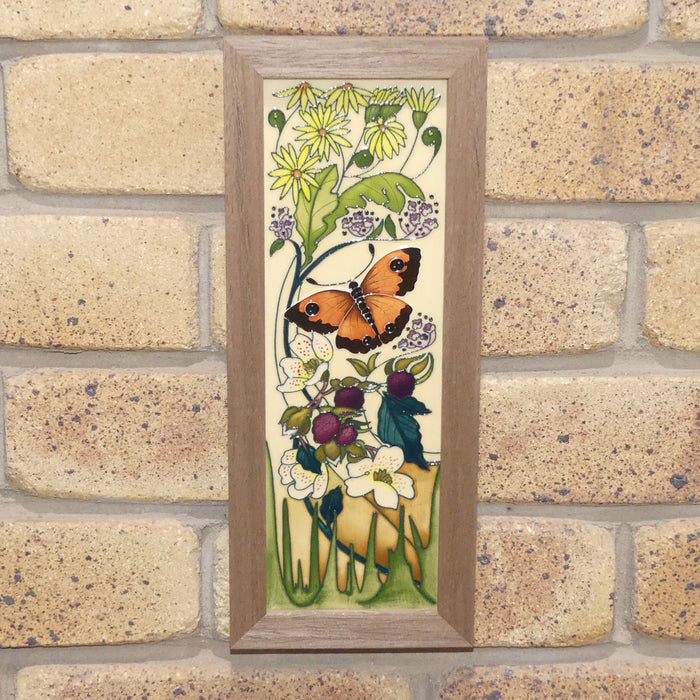 Moorcroft Gatekeeper Butterfly PLQ