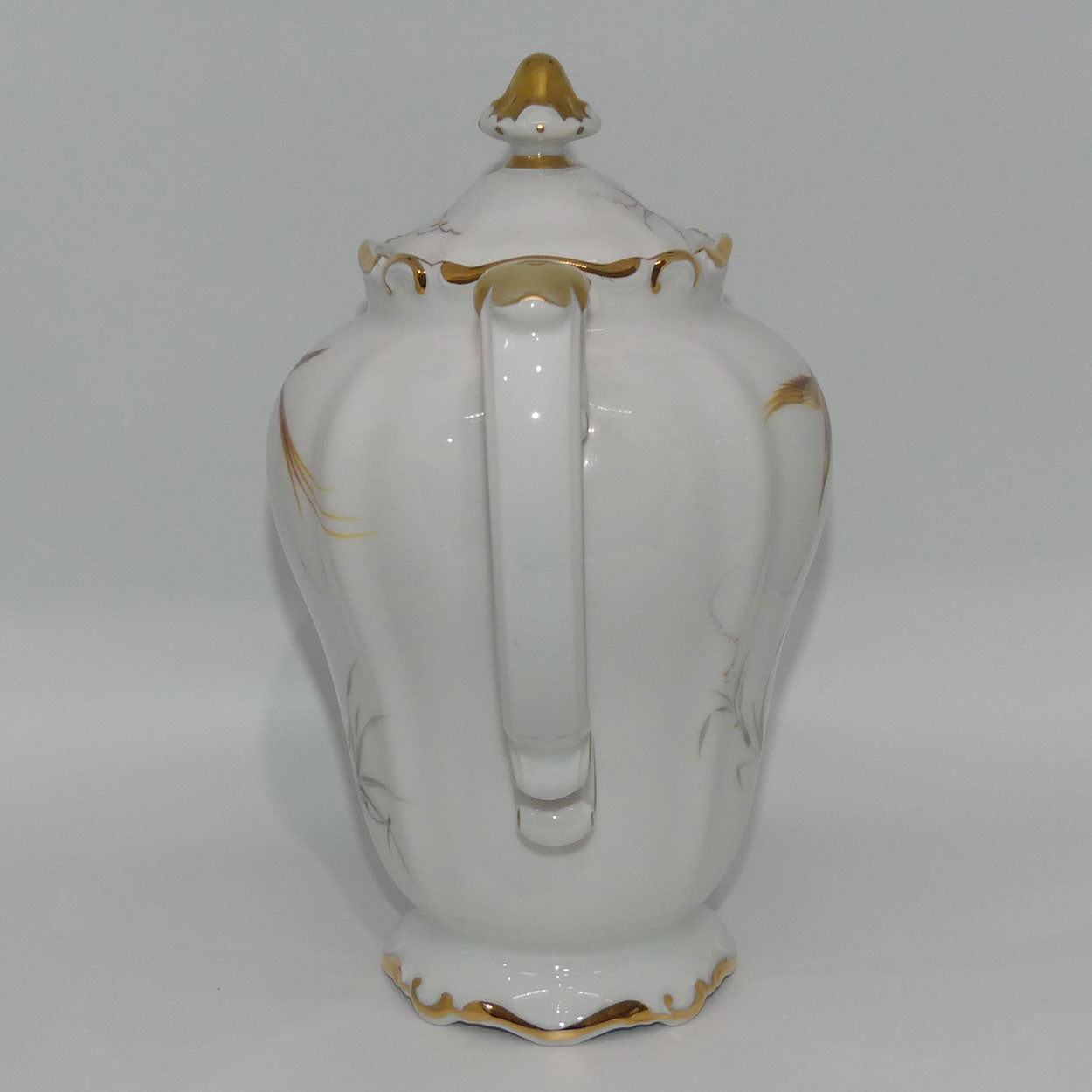 heinrich-and-co-selb-bavaria-bird-pattern-coffee-pot