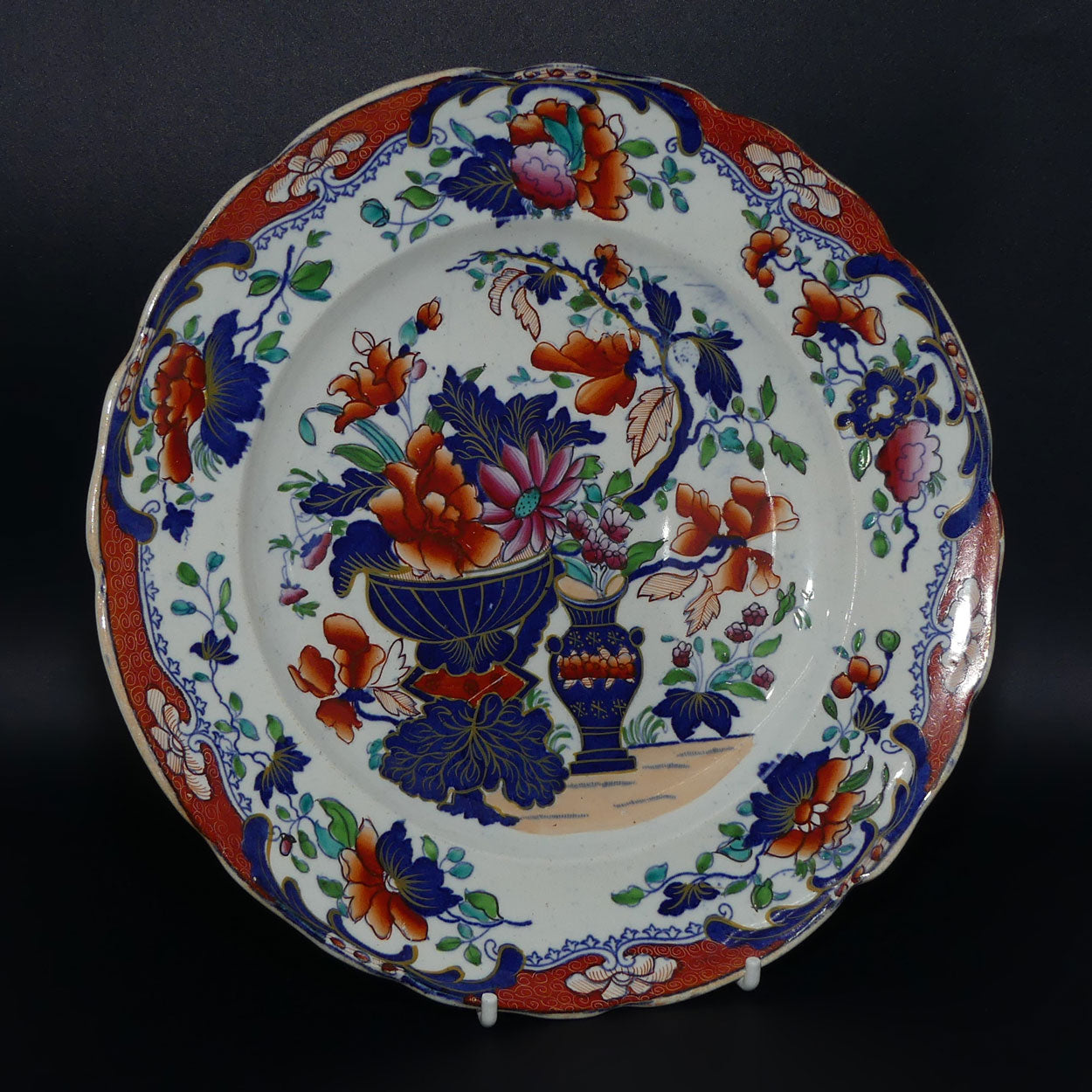 imperial-stone-china-c-1870-traditional-floral-display-plate