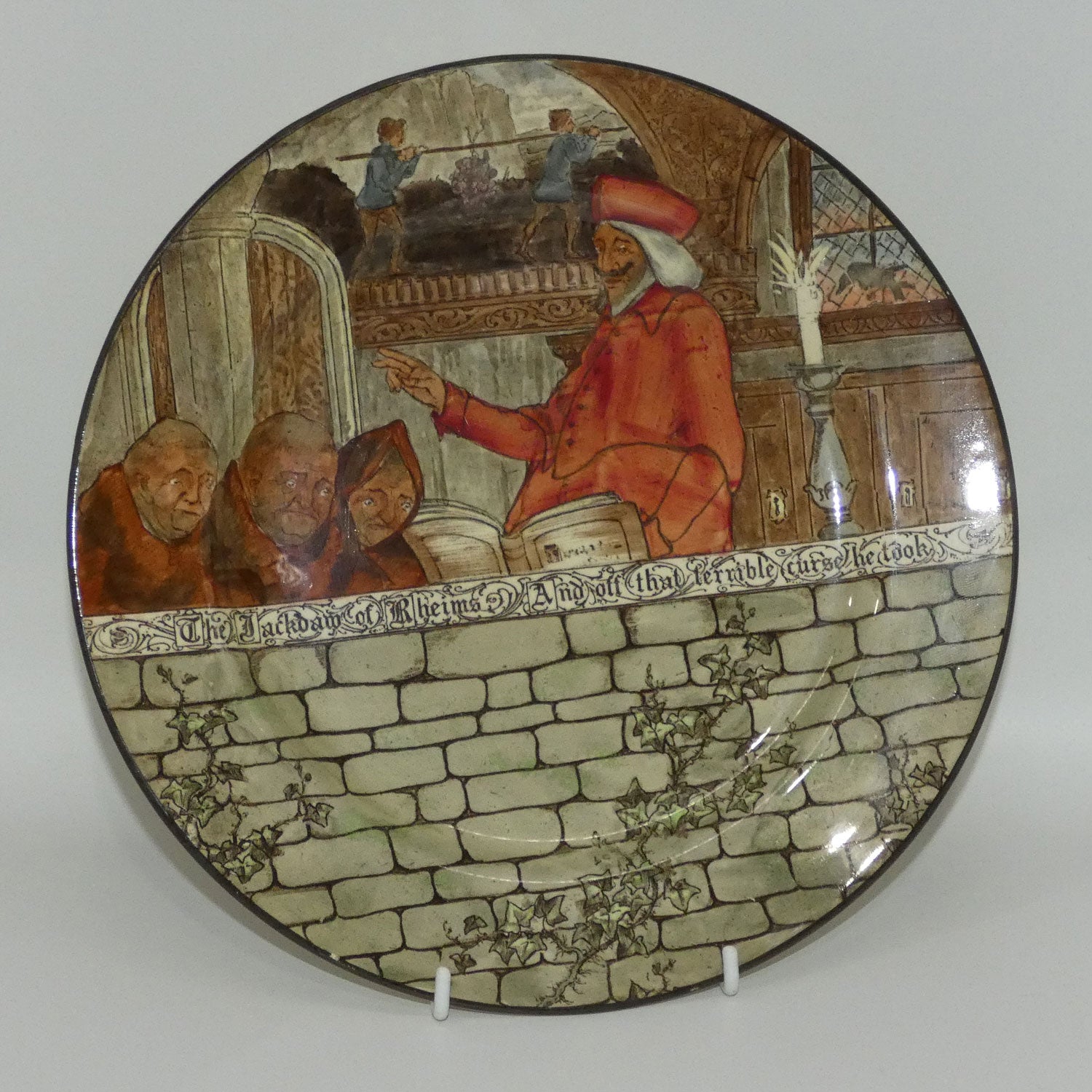 royal-doulton-jackdaw-of-rheims-plate-d2532