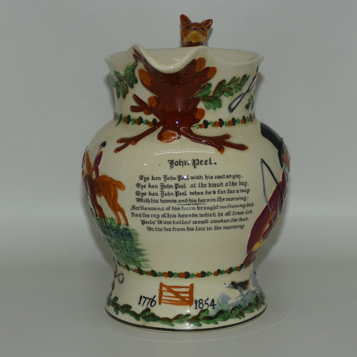 crown-devon-fieldings-john-peel-fox-hunting-musical-jug