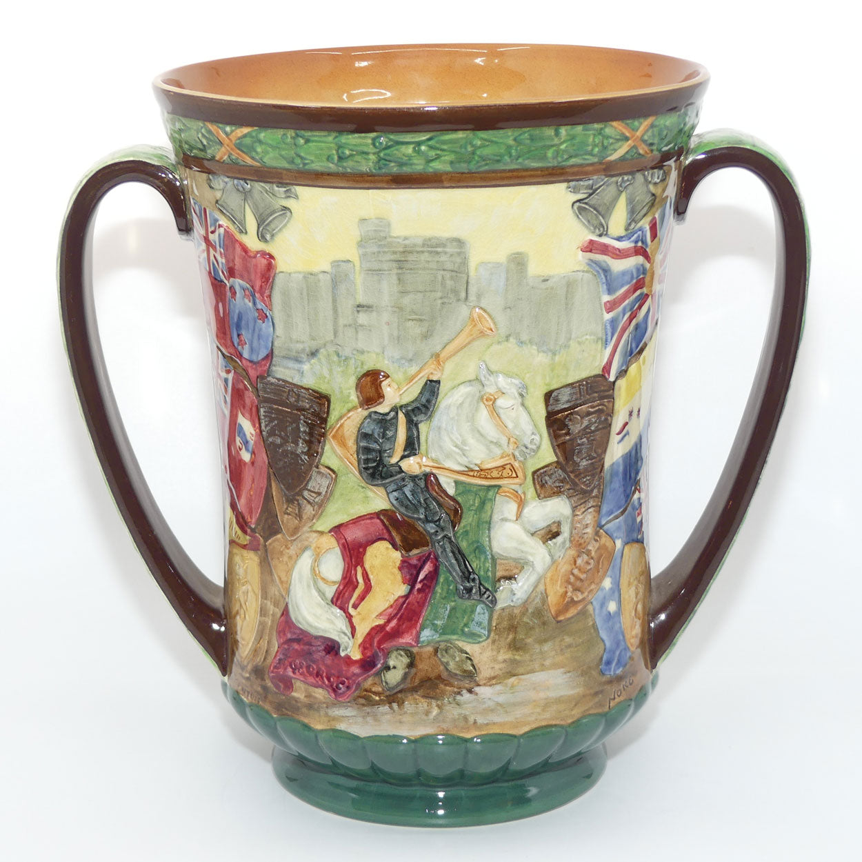 Royal Doulton King George VI & Queen Elizabeth Coronation Loving Cup | 1937 Coronation | Large | LE 473/2000