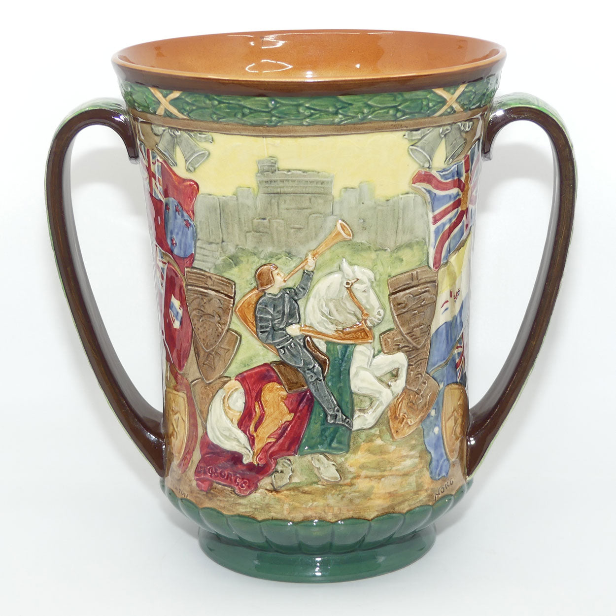 Royal Doulton King George VI & Queen Elizabeth Coronation Loving Cup | 1937 Coronation | Large | LE 658/2000