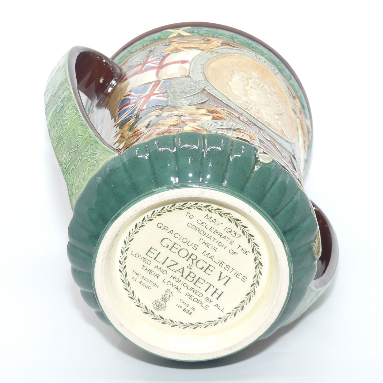 Royal Doulton King George VI & Queen Elizabeth Coronation Loving Cup | 1937 Coronation | Large | LE 658/2000