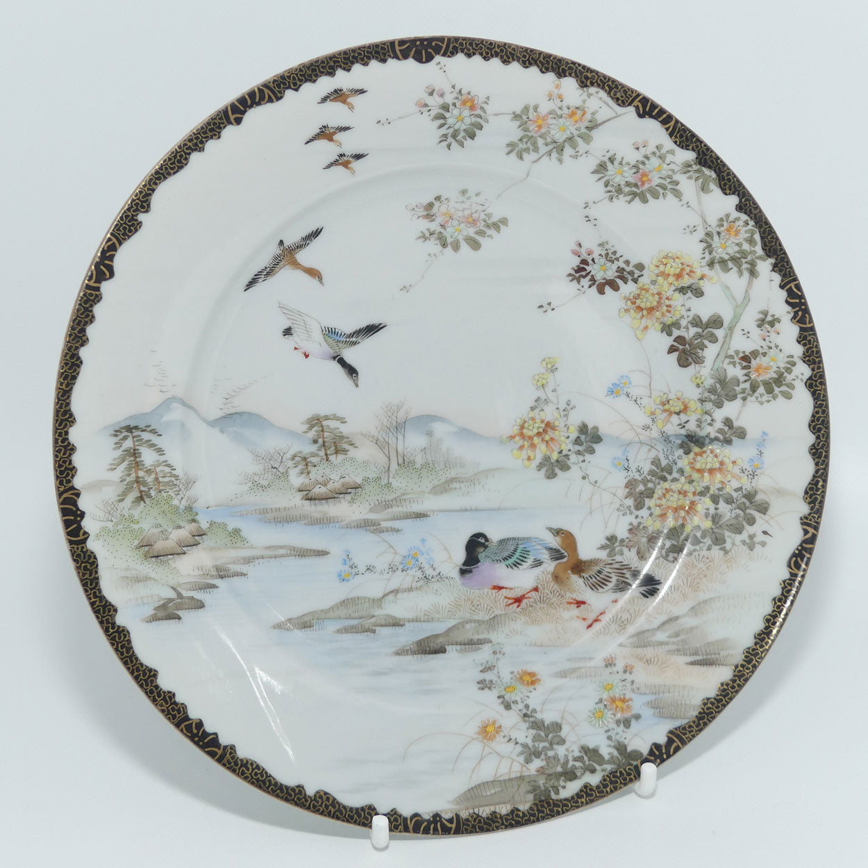 japanese-egg-shell-finely-decorated-kutani-set-of-7-plates