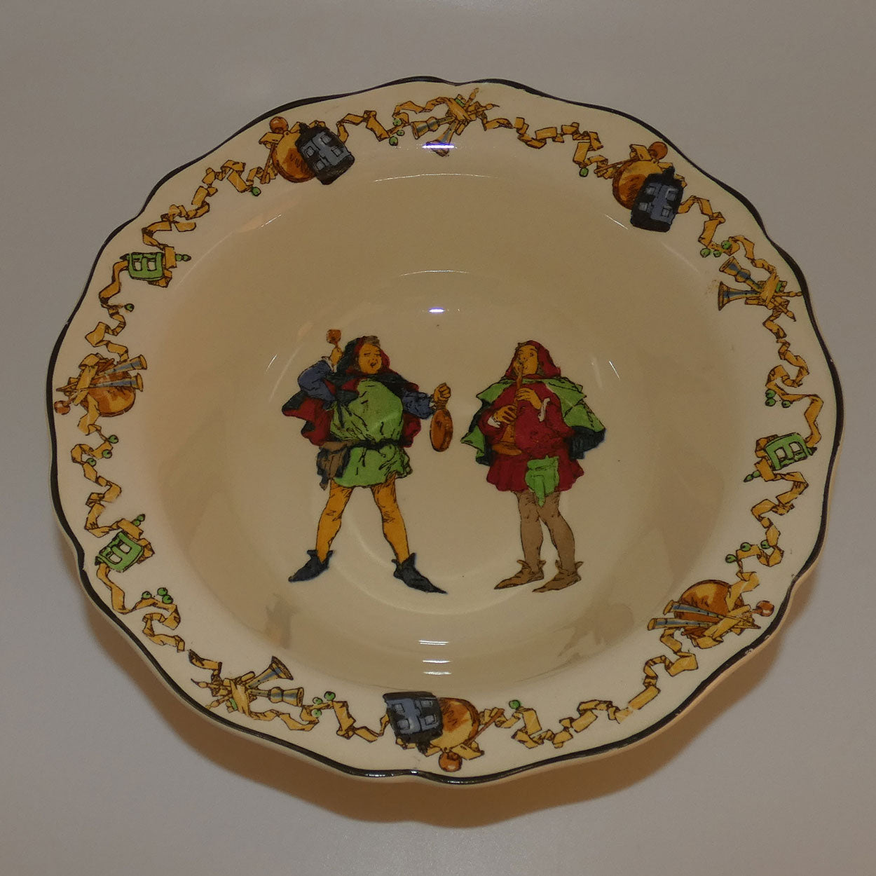 royal-doulton-minstrels-large-rimmed-bowl-d4243