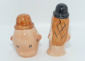 Beswick England Laurel and Hardy salt and pepper shakers