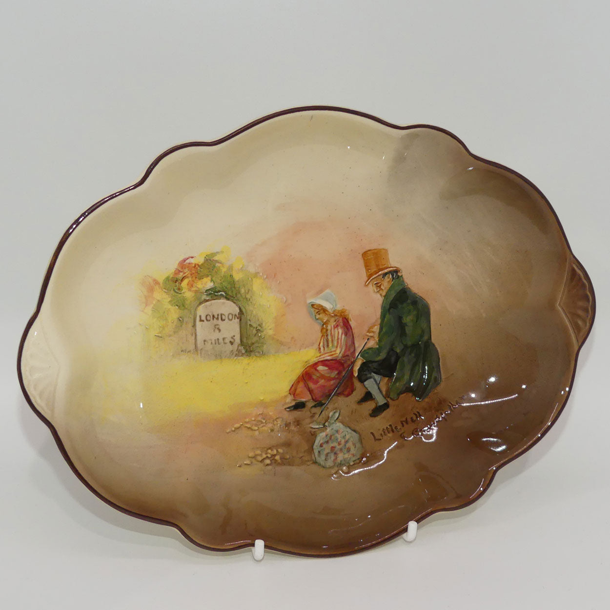 royal-doulton-dickens-little-nell-and-grandfather-low-relief-oval-dowl-d5833