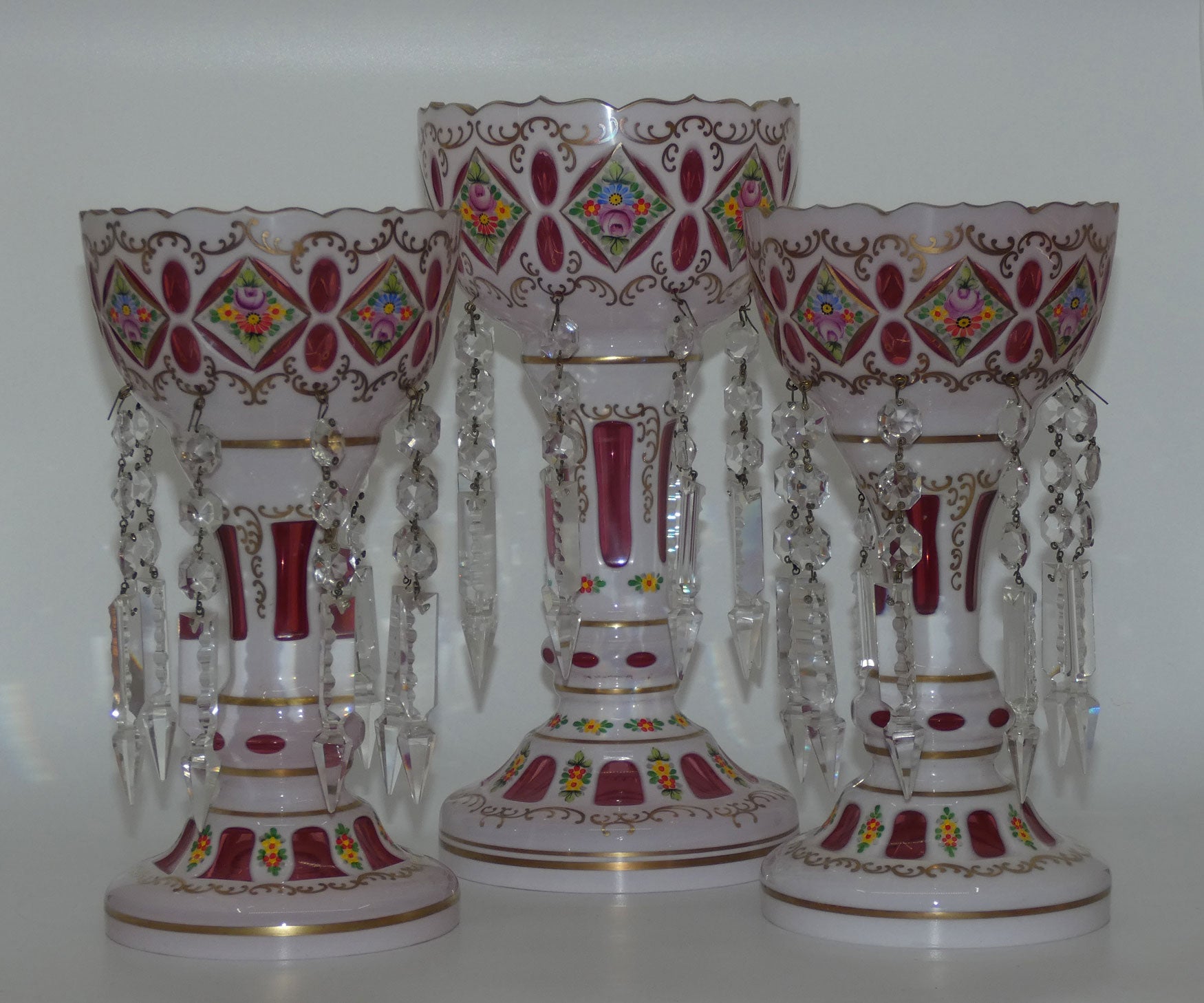 garniture-set-of-3-bohemian-hand-painted-and-gilt-cased-glass-lustres-c-1950