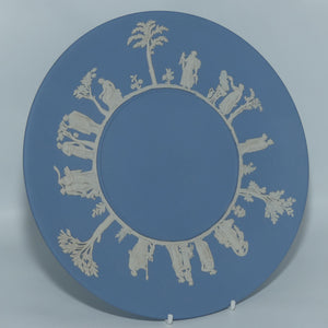 Wedgwood Jasper | White on Pale Blue | Maidens large plate