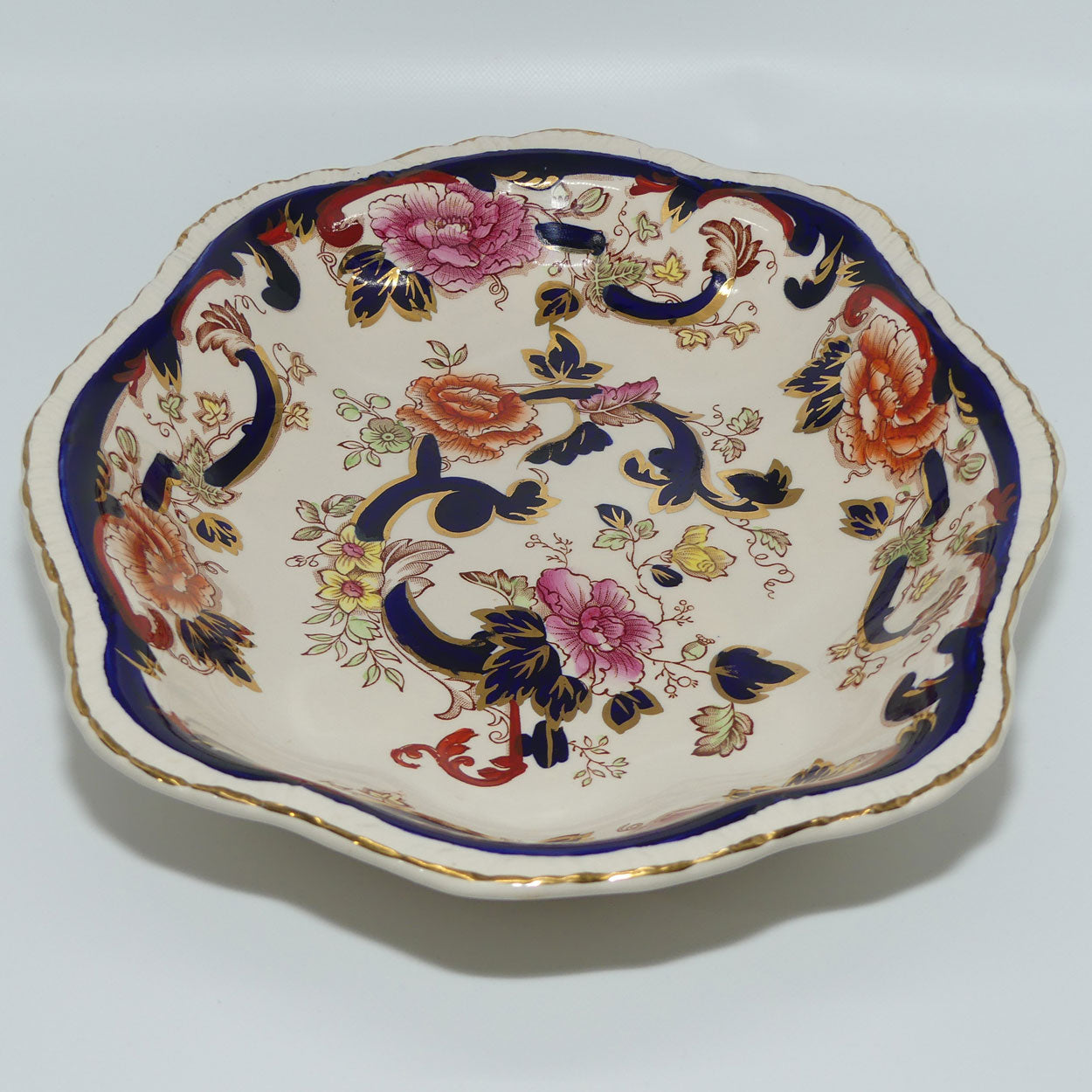Masons Ironstone Mandalay pattern large oval bowl | 28.5cm
