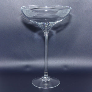 Vintage Dartington Crystal | Frank Thrower design | Very Large Martini Glass or Comport