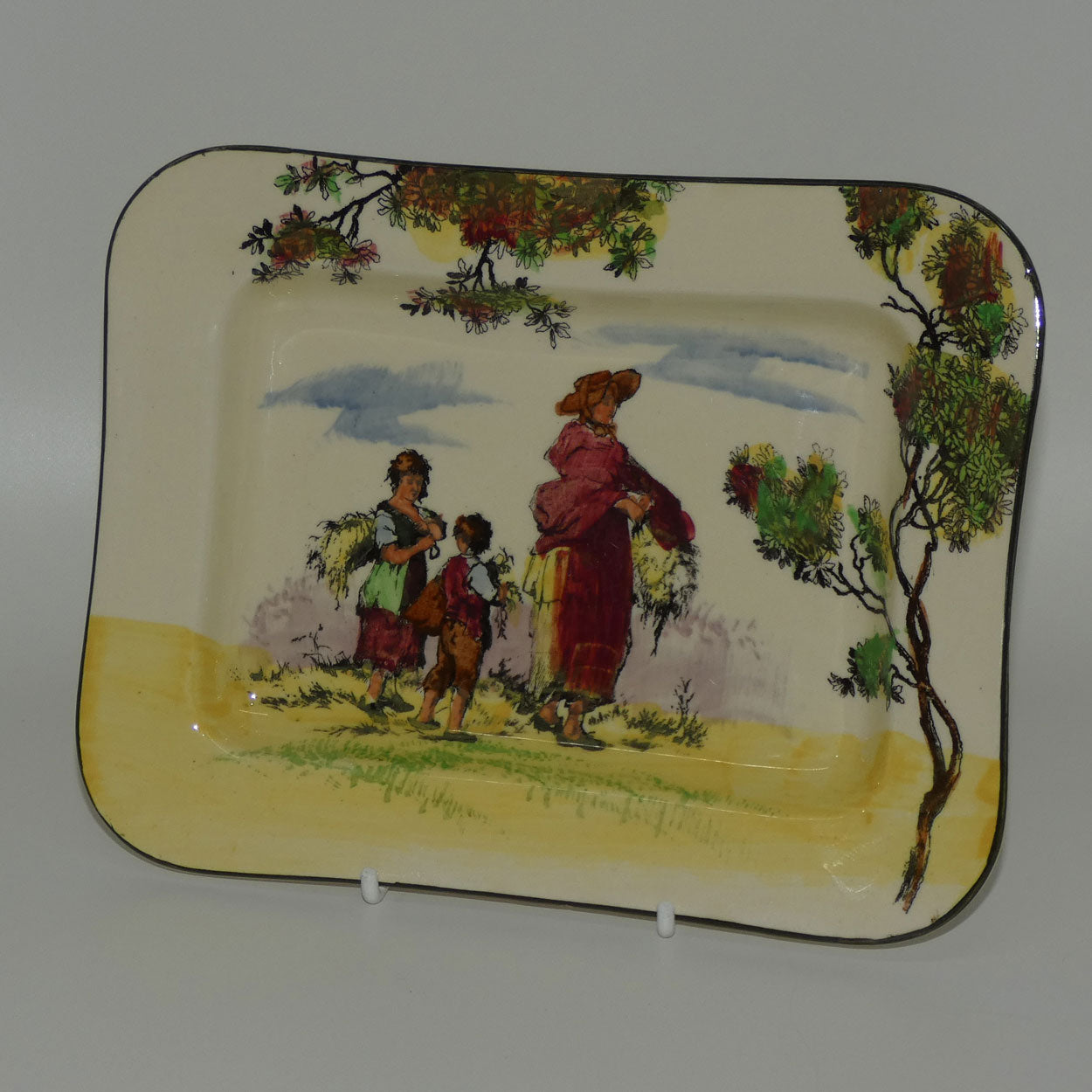 royal-doulton-gleaners-and-gypsies-tray-d4983