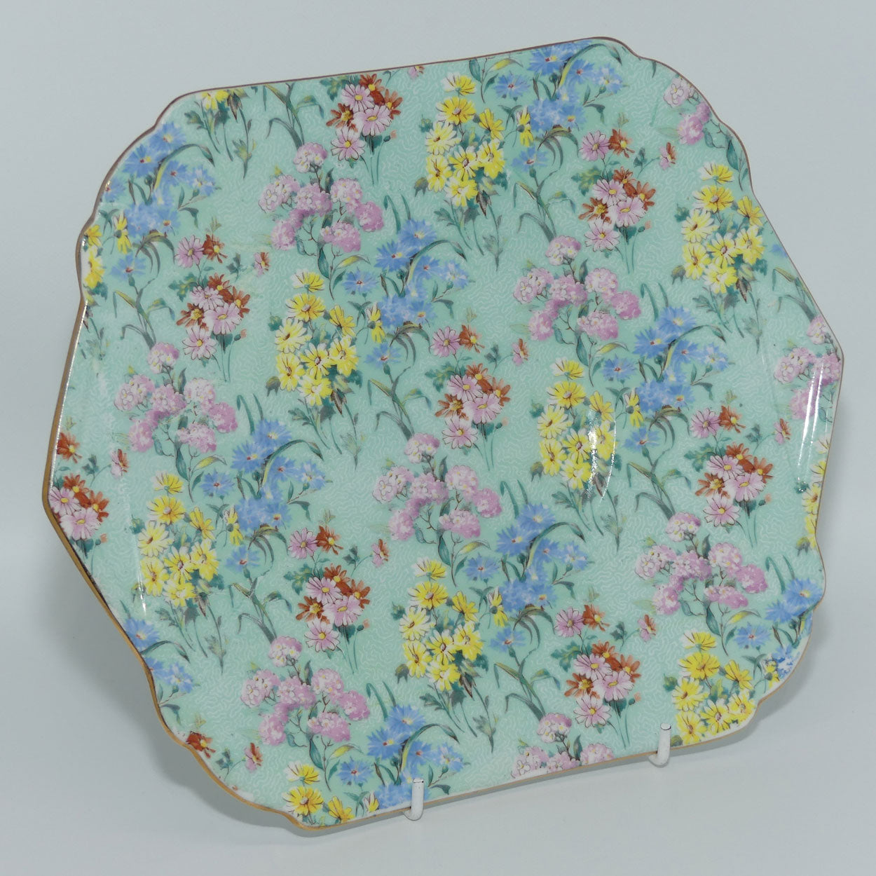 Shelley Melody Chintz cake plate | Pattern 12973