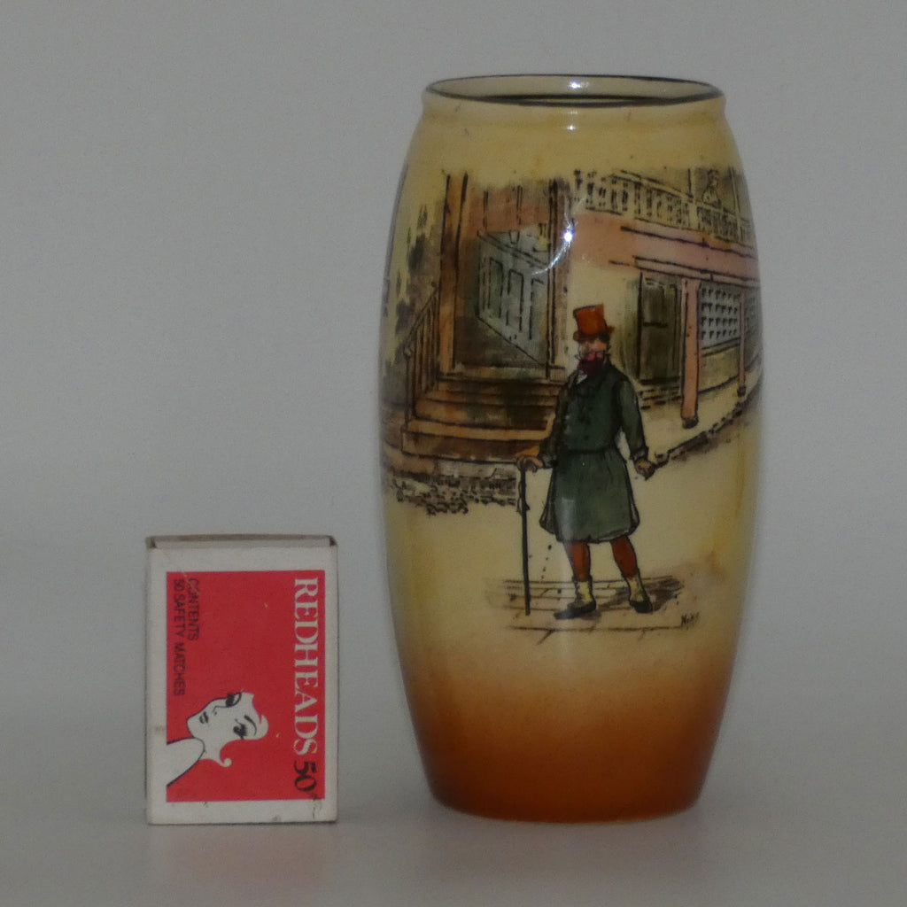 royal-doulton-dickens-mr-micawber-cylindrical-vase-d5175