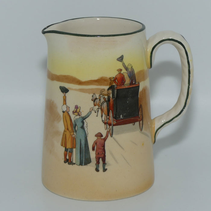 Royal Doulton Coaching Days rope handle milk jug D2716