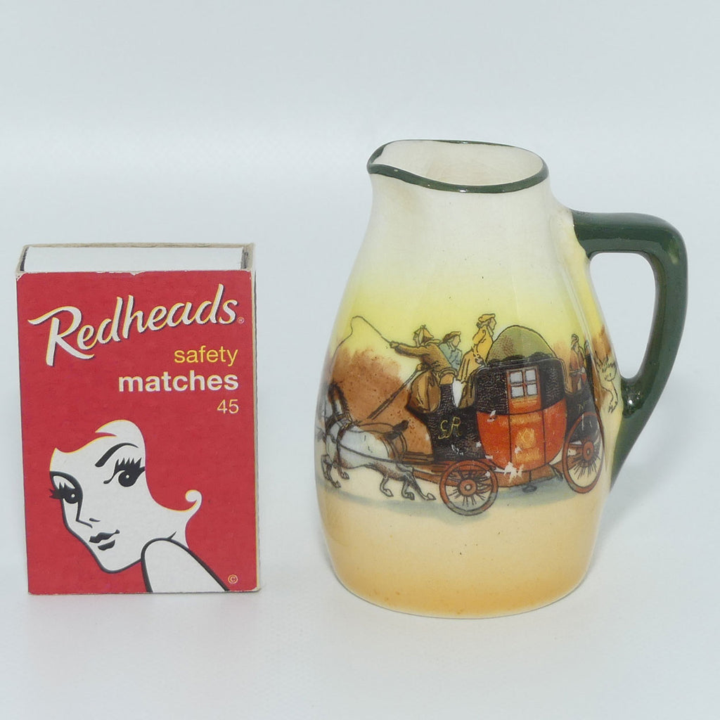 Royal Doulton Coaching Days miniature jug E3804