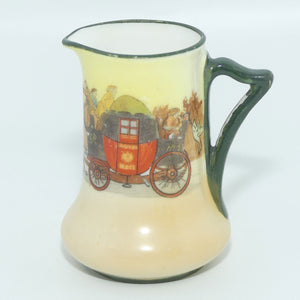 Royal Doulton Coaching Days miniature jug | Shape 1177 | E3804 | some paint loss