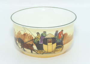 Royal Doulton Coaching Days miniature sugar bowl