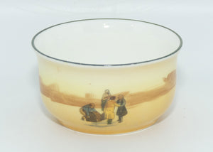 Royal Doulton Coaching Days miniature sugar bowl