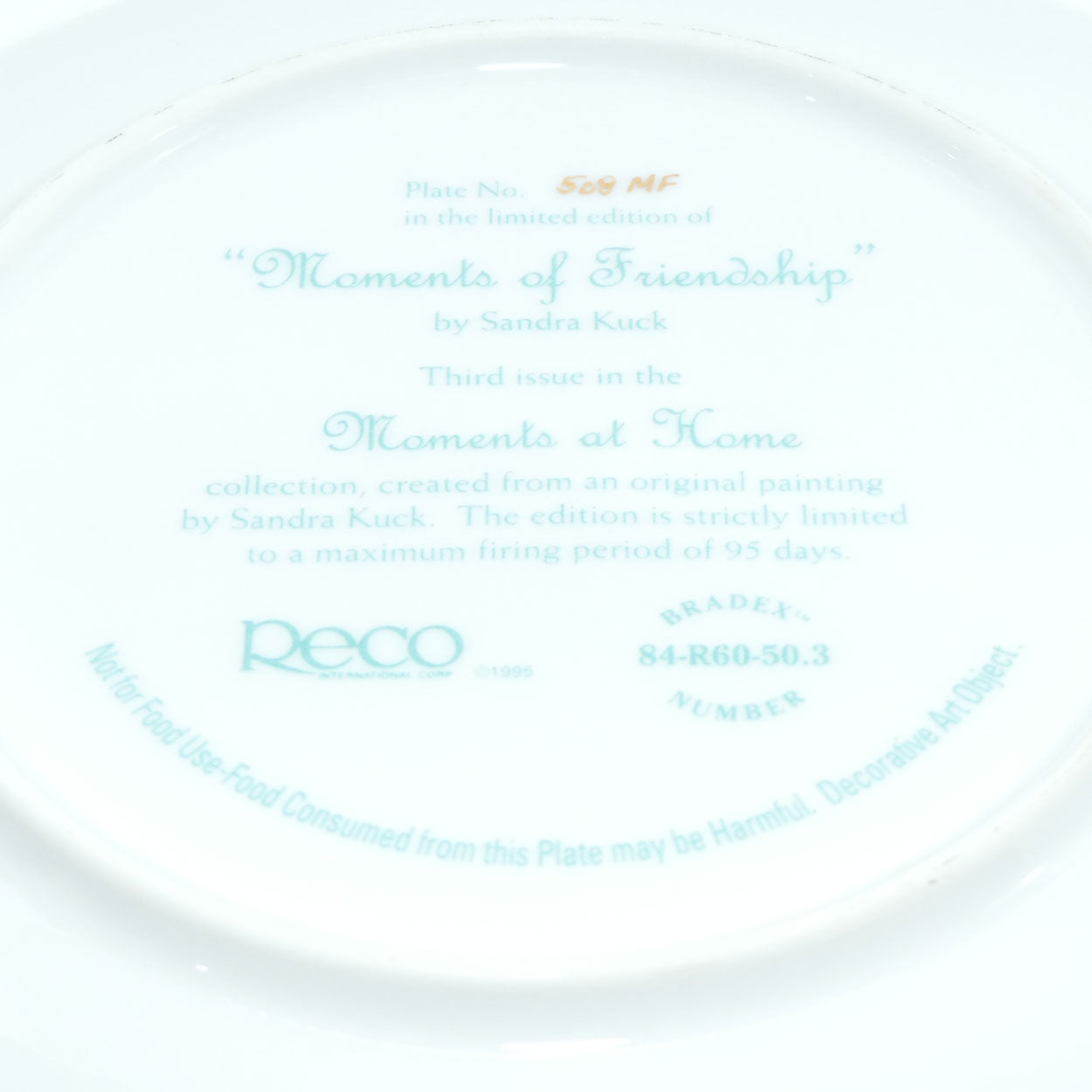 bradex-84-r60-50-3-plate-moments-at-home-by-sandra-kuck-moments-of-freindship