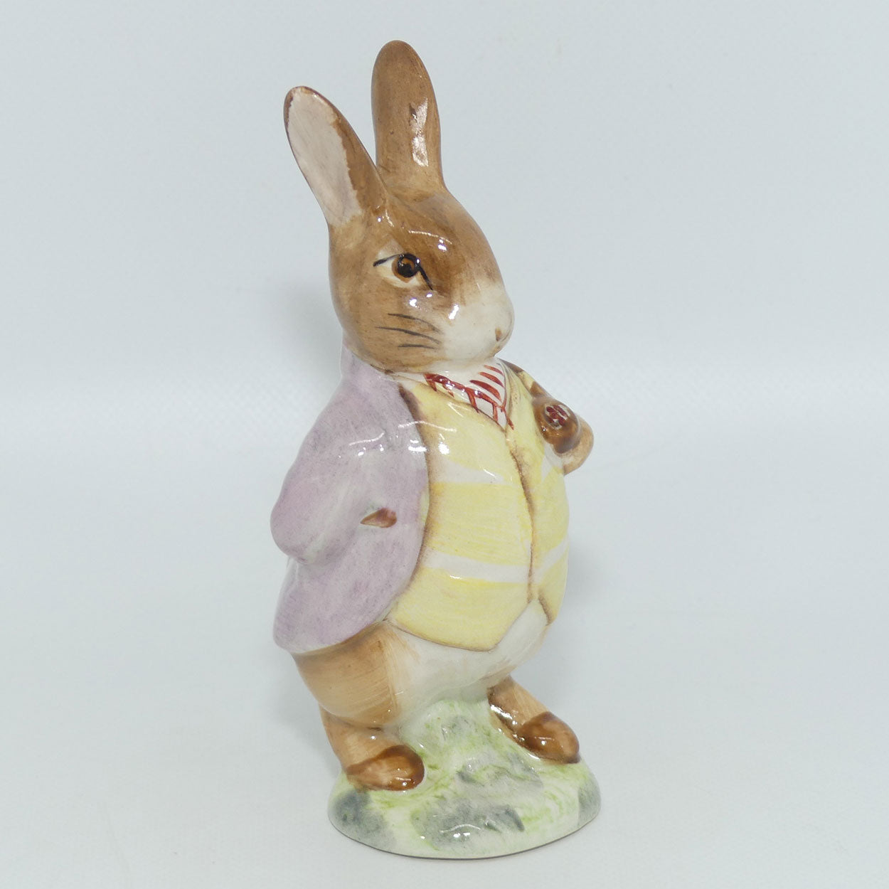 Beswick Beatrix Potter Mr Benjamin Bunny | Pipe In | Lilac | BP3b 