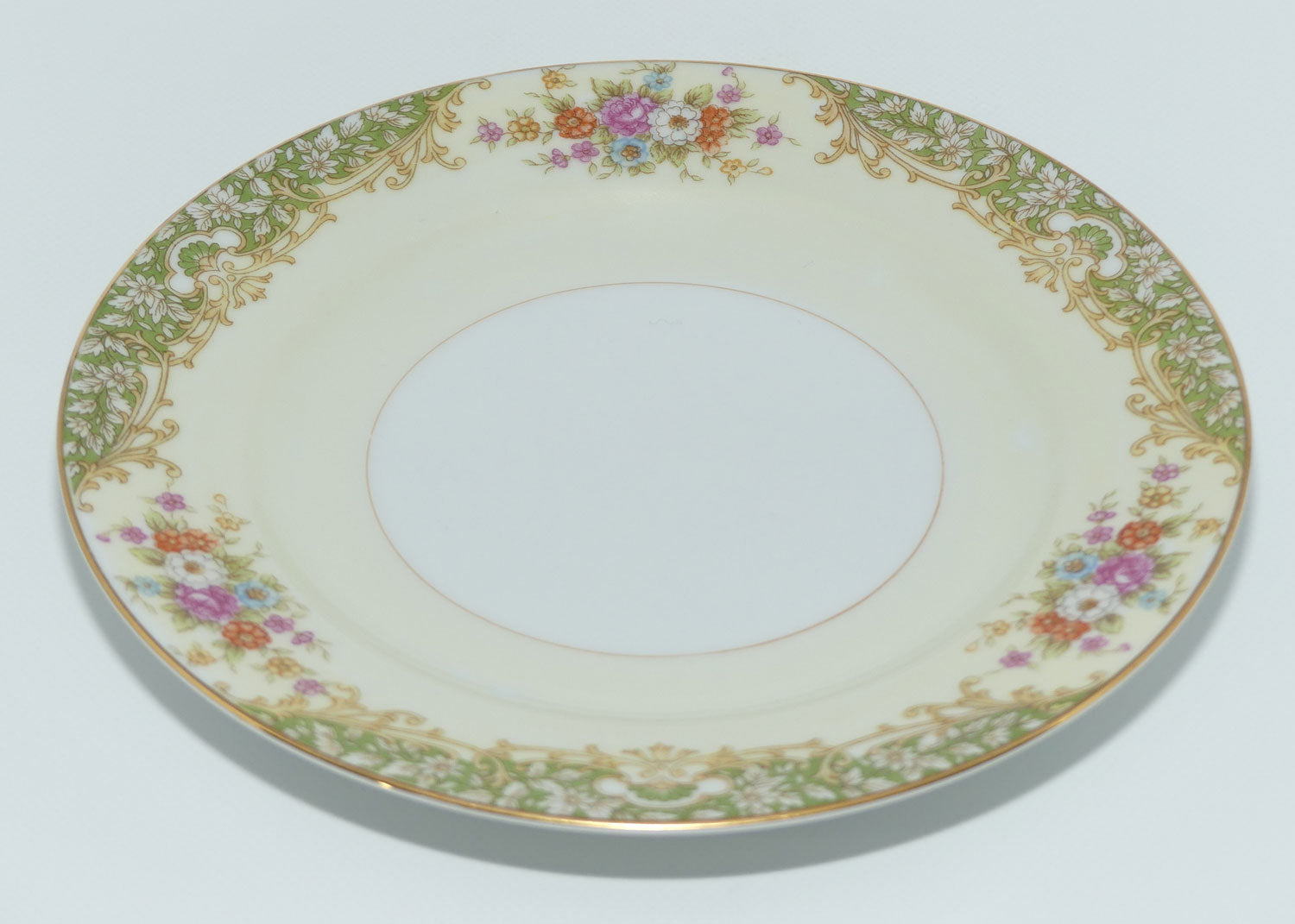 Vintage Noritake Art Deco inspired Floral trio