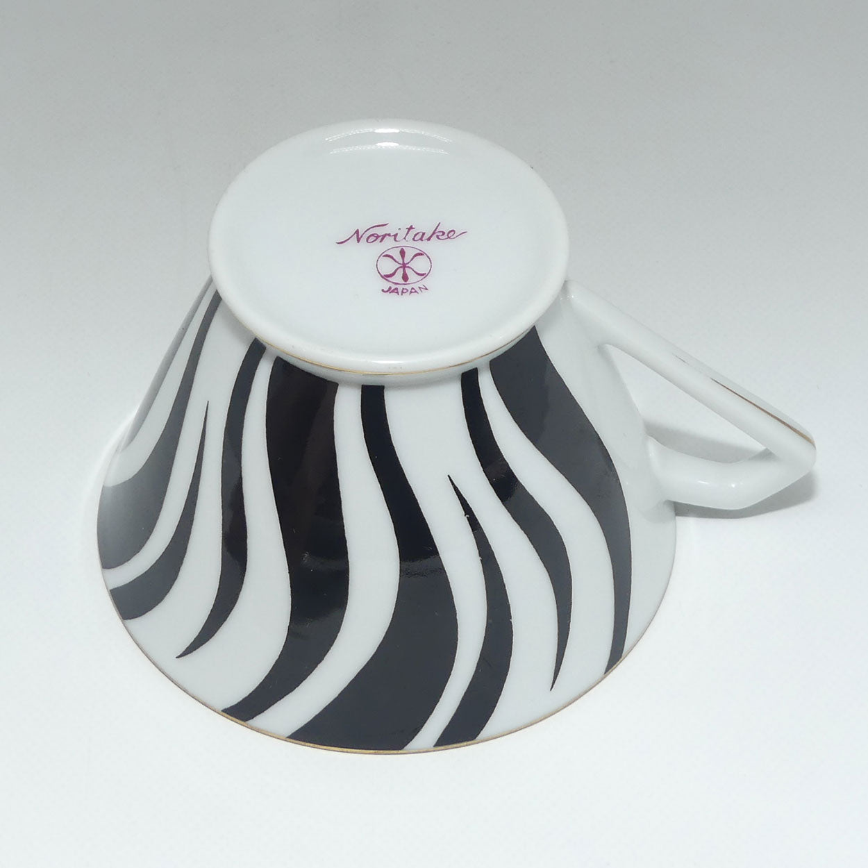 vintage-retro-noritake-japan-zebra-pattern-trio-black