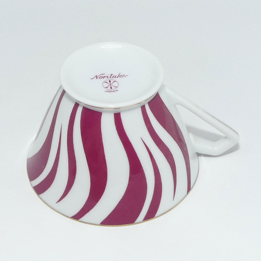 vintage-retro-noritake-japan-zebra-pattern-trio-cerise
