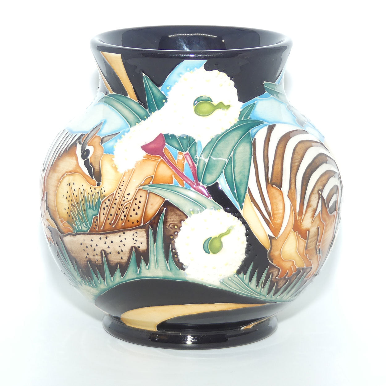 Moorcroft Pottery | Nimble Numbats vase | Australian Exclusive Ltd Ed 19/40