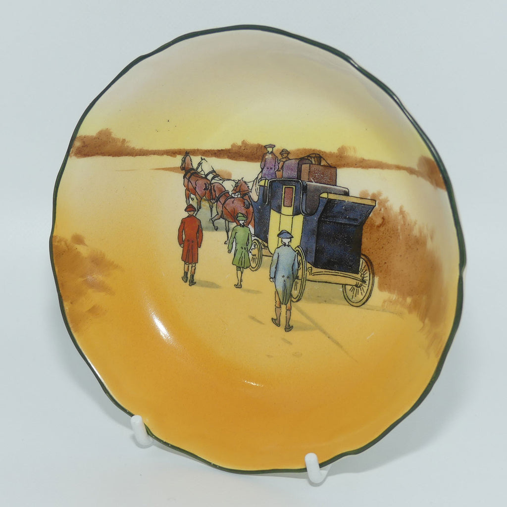 Royal Doulton Coaching Days nut dish D2716 