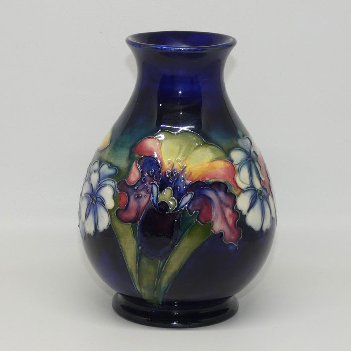 Walter Moorcroft Orchid (Blue) 7/6 vase | #2