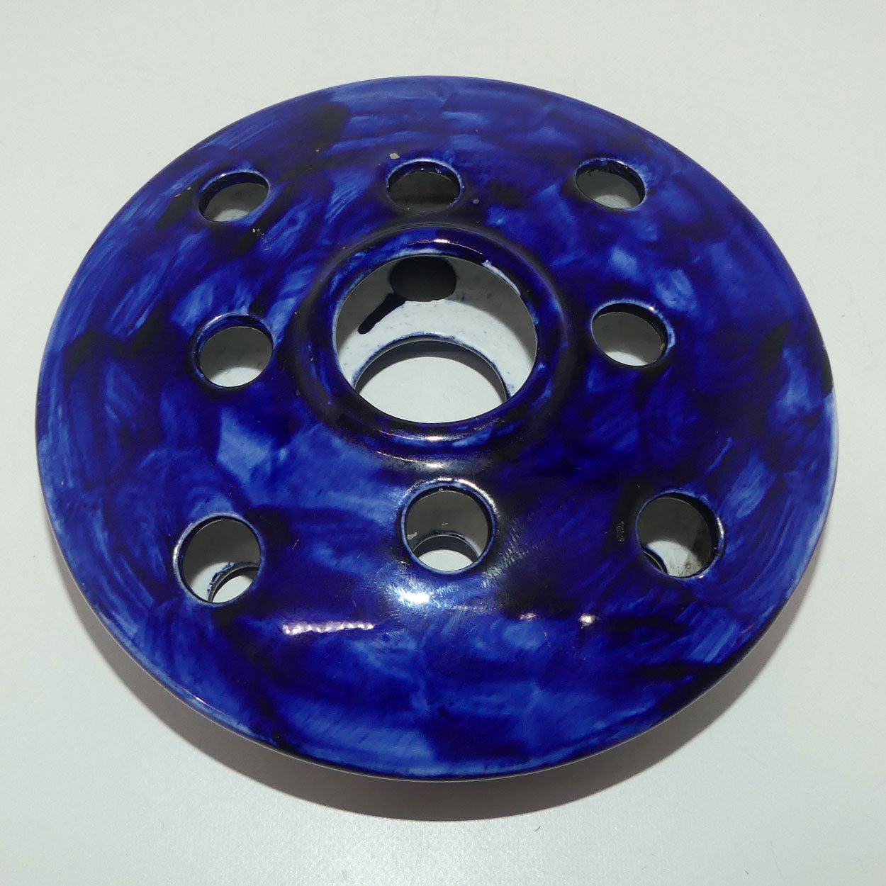 maling-ringtons-ltd-pansy-pattern-flower-vase-with-insert-squat