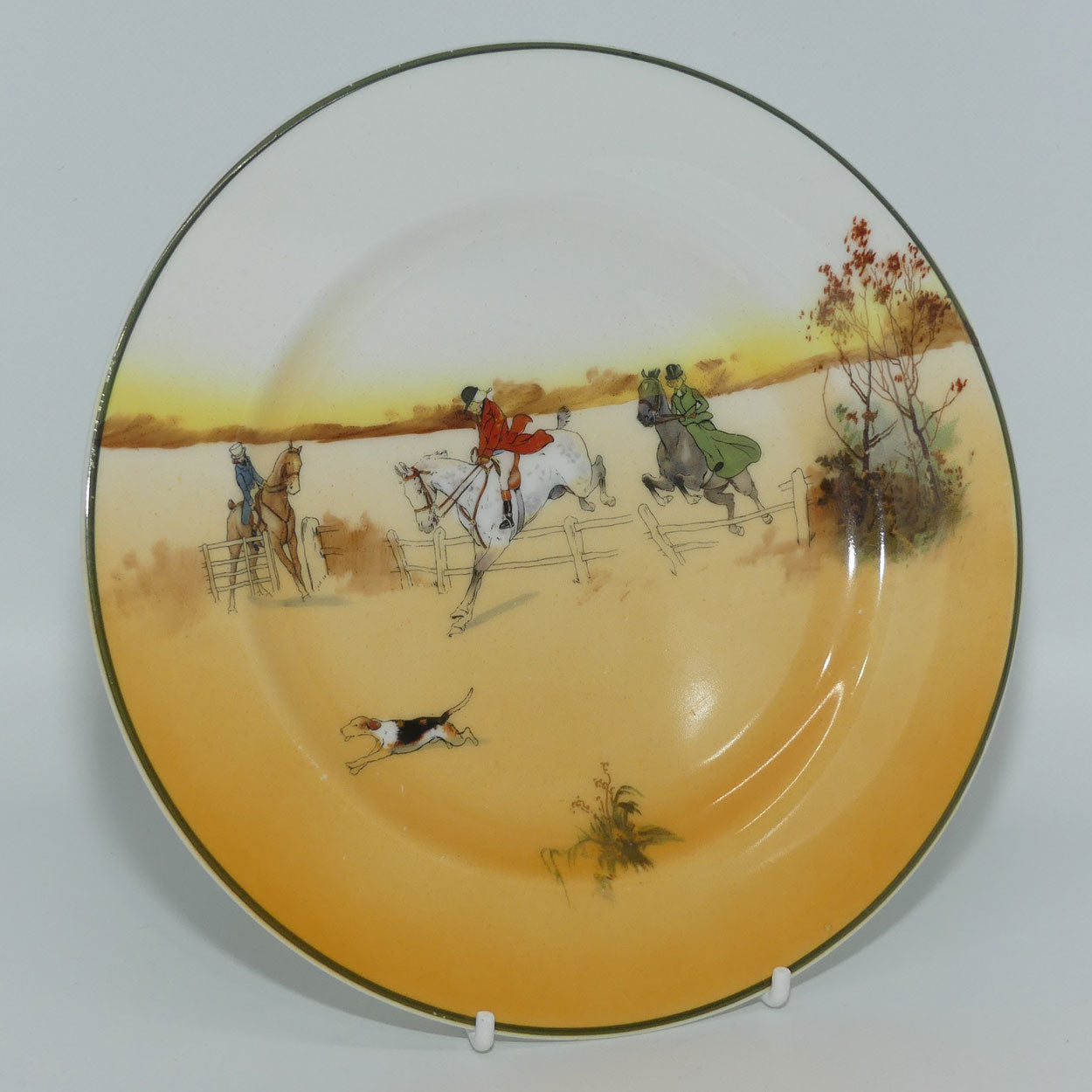 Royal Doulton Hunting | John Peel round plate E3804 | 20cm