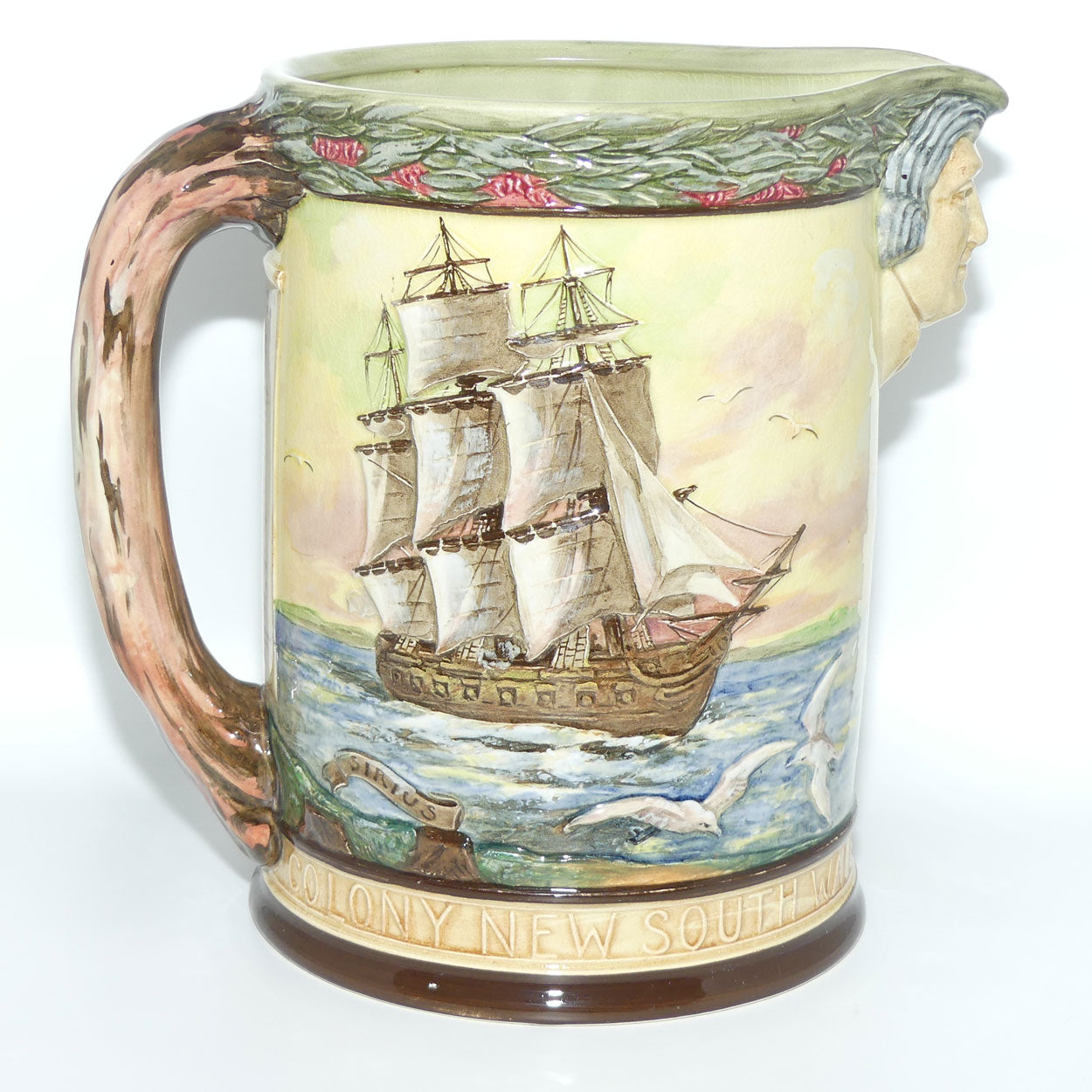Royal Doulton Loving Jug Captain Phillip | Limited Edition of 350 only | Issued in 1938